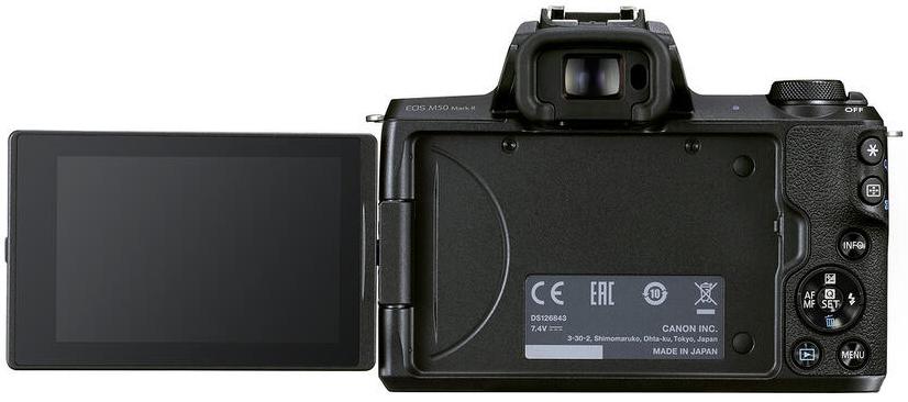 دوربین کانن EOS M50 Mark II با قیمت ۵۹۹ دلار معرفی شد